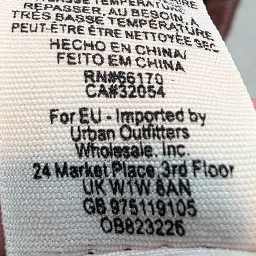 We the Free by Free People Brown Academia Corduroy Mini Skirt Button Front sz 28 - Picture 7 of 10